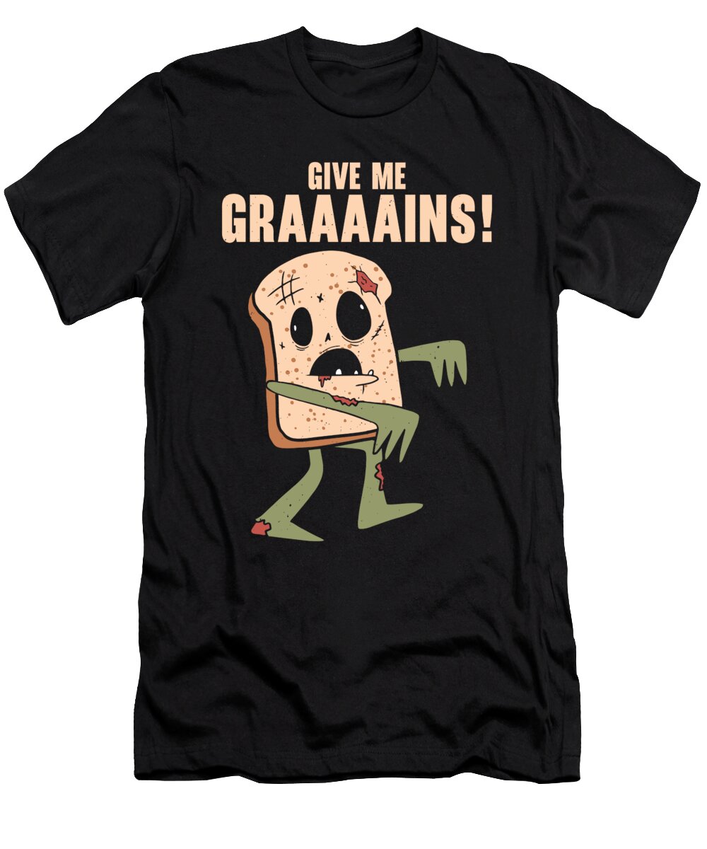 1 Halloween Bread Zombie Food Zombie Fan Monster Toms Store T-Shirt