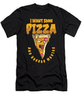 1 Halloween Pizza Monster Scary Pizza Lover Food Toms Store T-Shirt