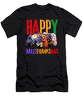 2 Happy Hallothanksmas Halloween Thanksgiving Studi Alex T-Shirt