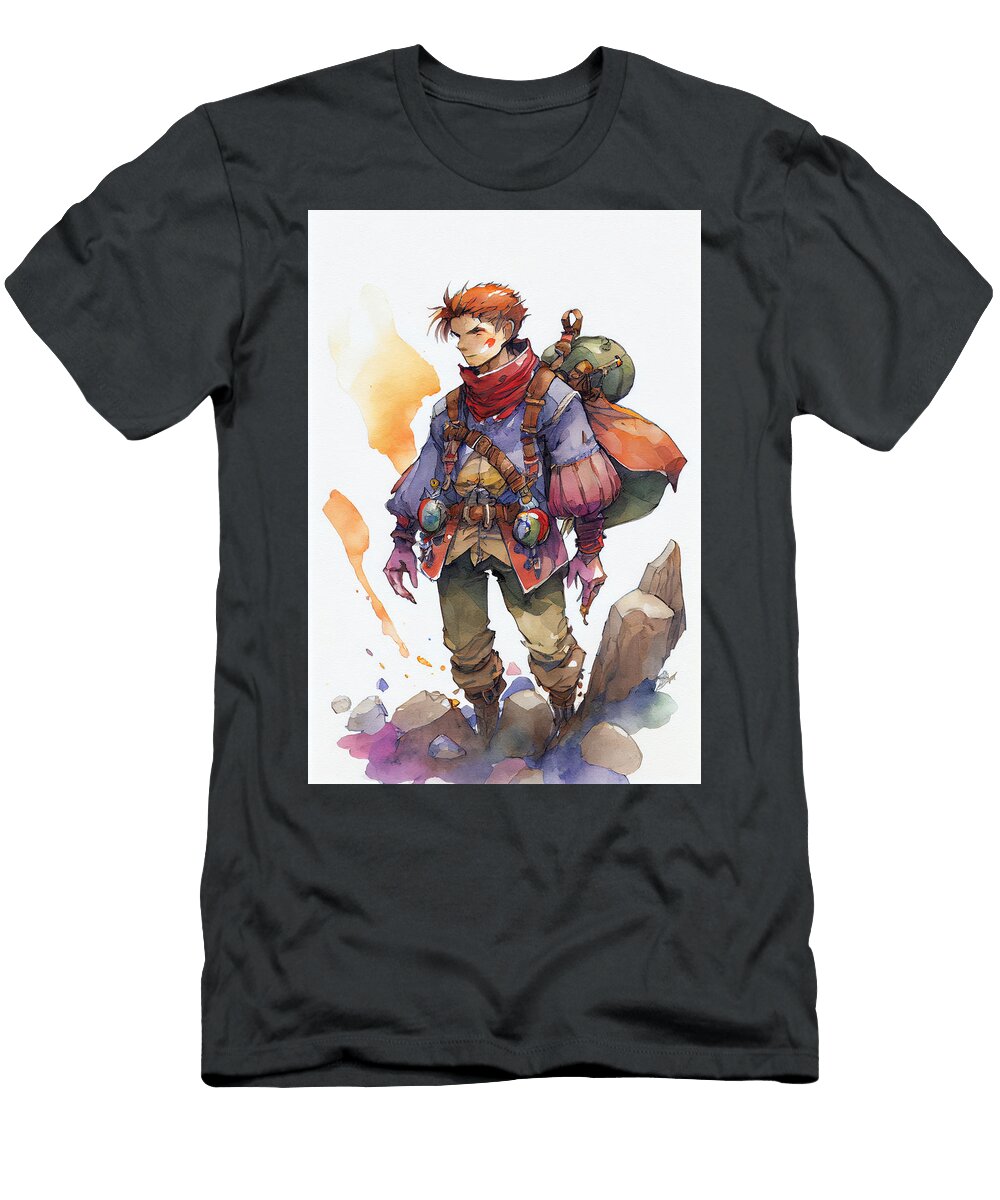 A Male Adventurer in Candyland Dungeons and Dra 645c64556364593645645 0d0439 6456ee B0cb Celestial Images T-Shirt