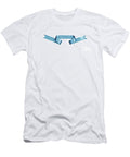 Blue Streamer Ribbon 4 Ben Massiot T-Shirt