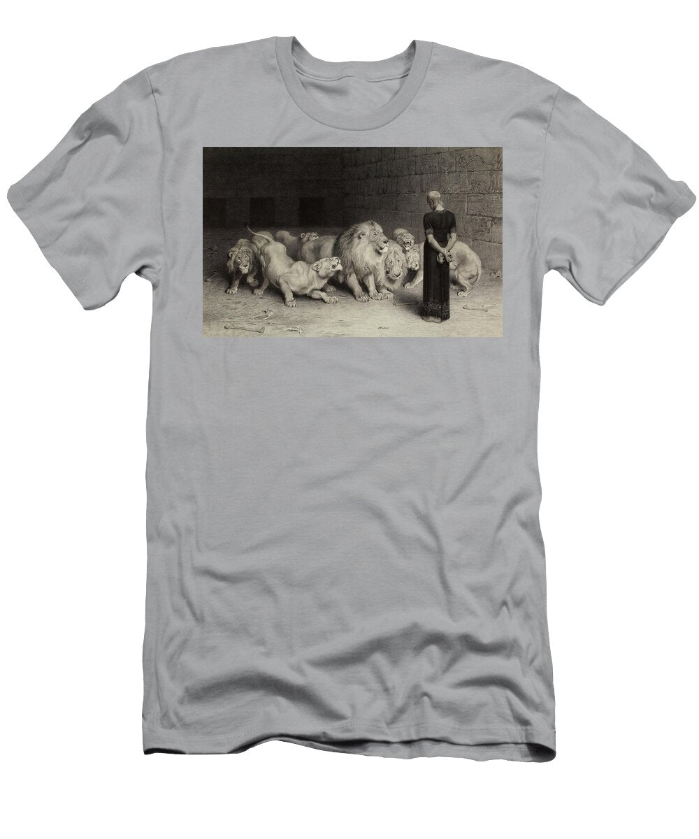 Daniel in the Lions Den 1875 Briton Riviere T-Shirt