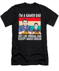 Im a Gamer Dad Fathers Day Cool Gaming Papa Pop Husband Dhbubble T-Shirt