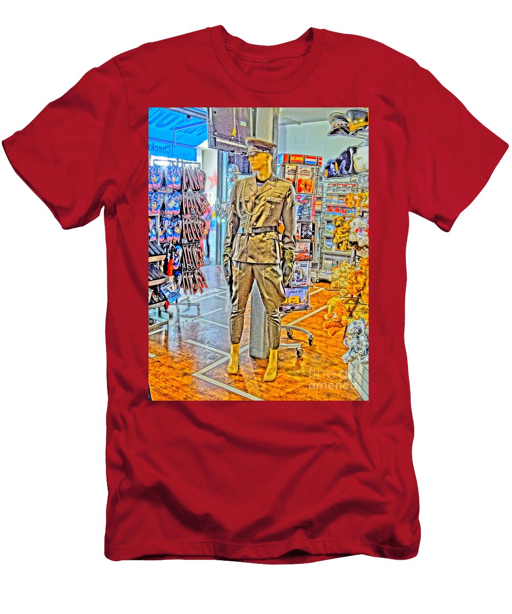 Inside a Souvenir Shop At the Former Berlin Checkpoint Charlie 21 Select Photos T-Shirt