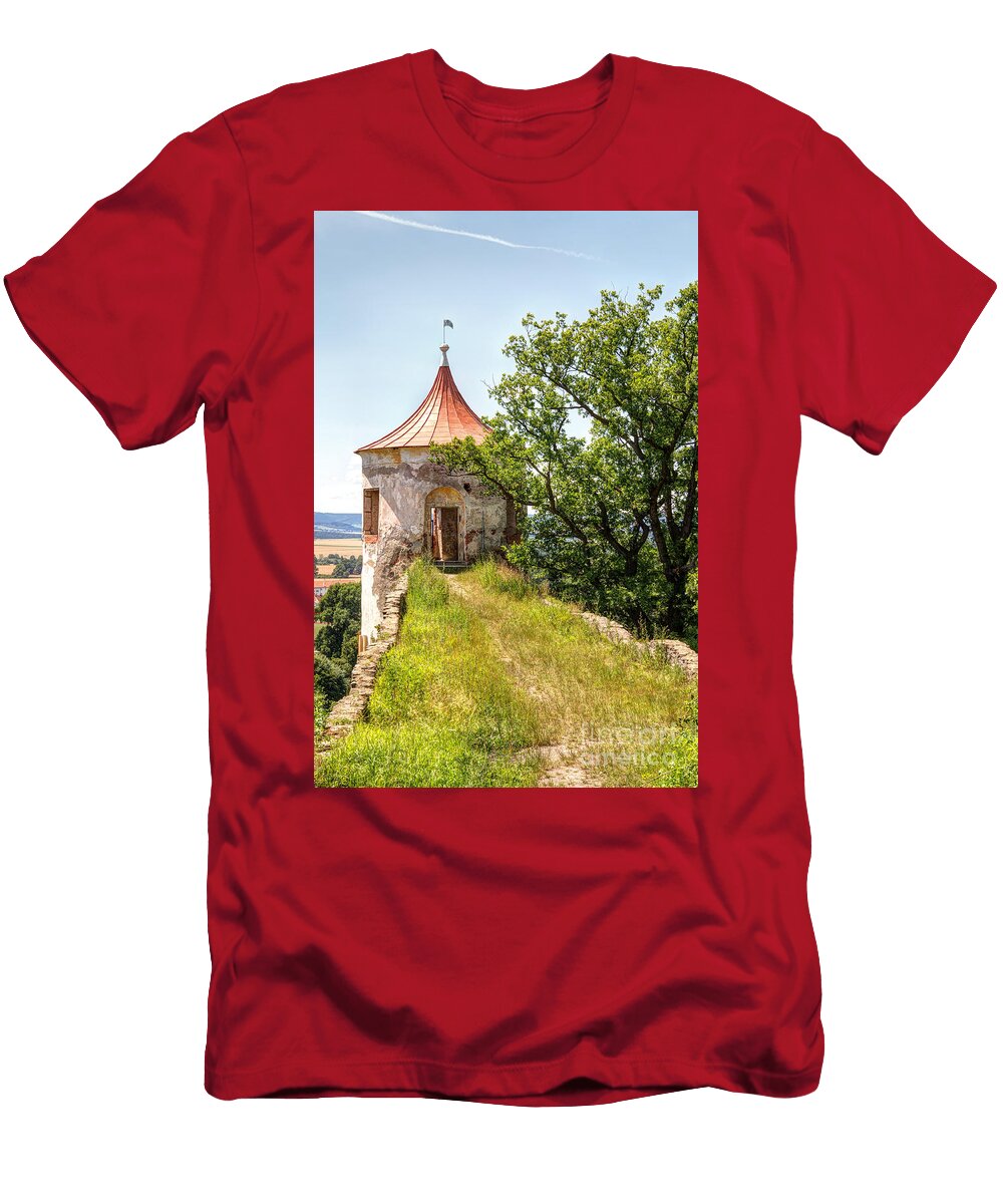 Lookout Tower Called the Oubliette Dungeon Michal Boubin T-Shirt