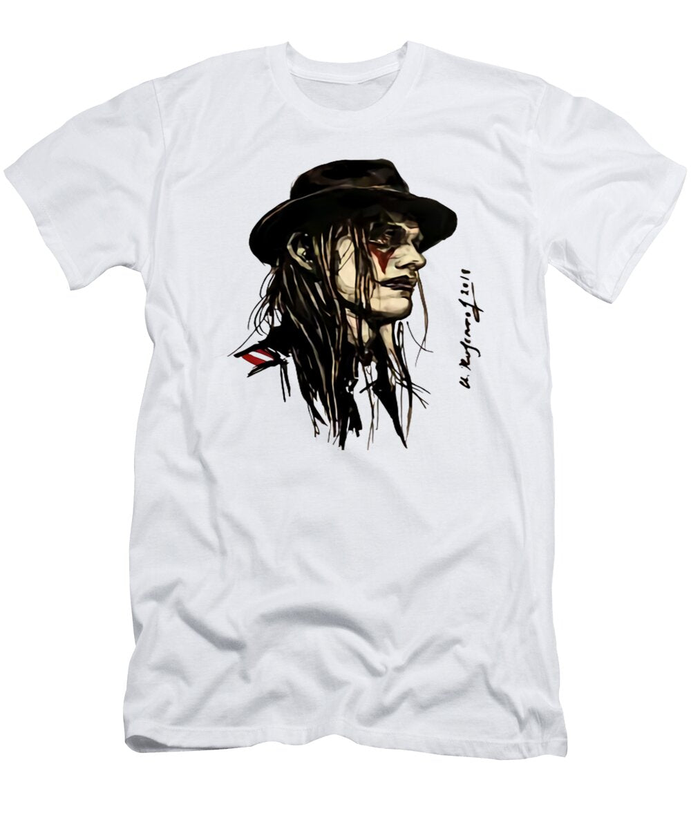Mysterious Figure in Shadow Jennie Rubee T-Shirt