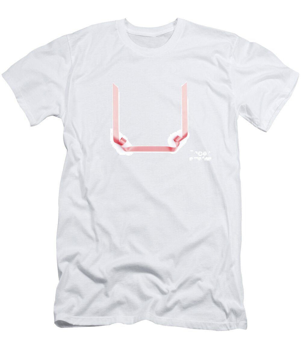 Pink Streamer Ribbon 2 Ben Massiot T-Shirt
