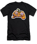 Pumpkin Joystick Controller Gamer Moon T-Shirt