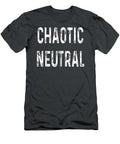 Retro Chaotic Neutral Alignment Rpg D20 Dice Game Funny Ethanj Luna T-Shirt