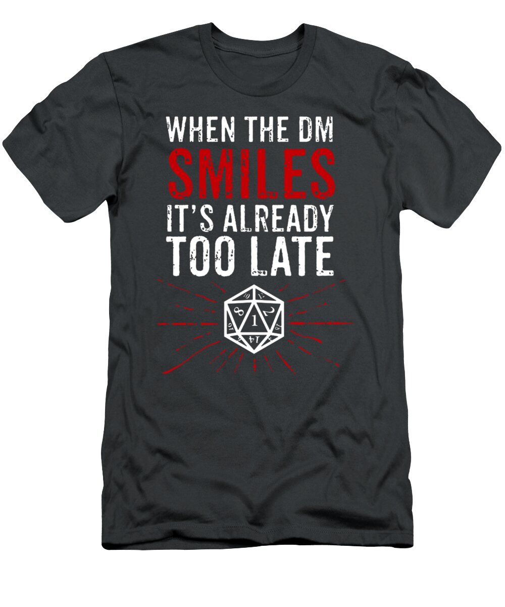 Role Playing Print Table Top Gaming Rpg Robbif Rena T-Shirt