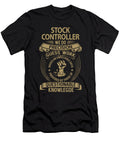 Stock Controller We Do Precision Job Gift Item Shi Hu Kang T-Shirt