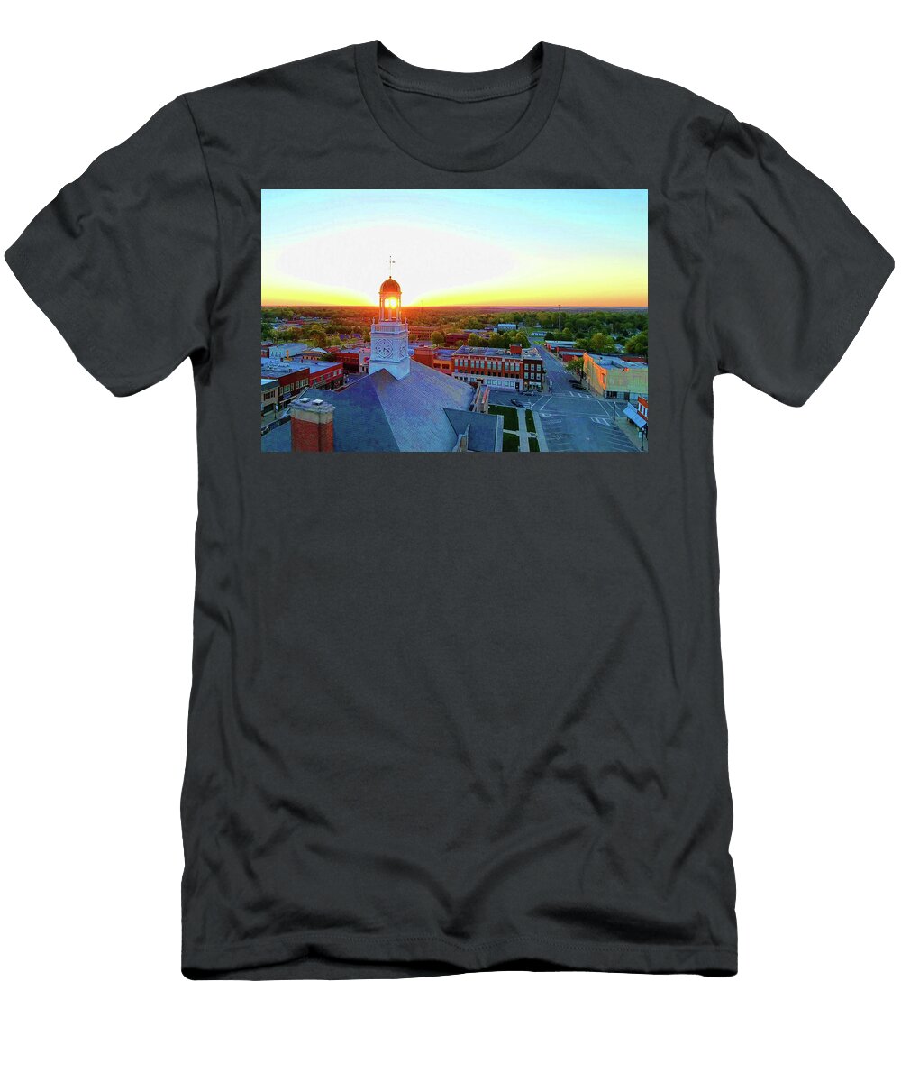 Truman Clock Tower Dave Luebbert T-Shirt