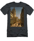 Venice the Rio Terra Catecumeni with Santa Maria Della Salute in the Distance Frans Vervloet Belgian T-Shirt