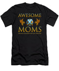 Womens Awesome Moms Explore Dungeons and Slay Dragons Eboni Dabila T-Shirt