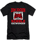 Zocken Geboren Schule Gezwungen Gift David Schuele Art T-Shirt